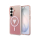 Etui do telefonów Guess Etui Gradient Triangle MagSafe do Galaxy S26 różowy